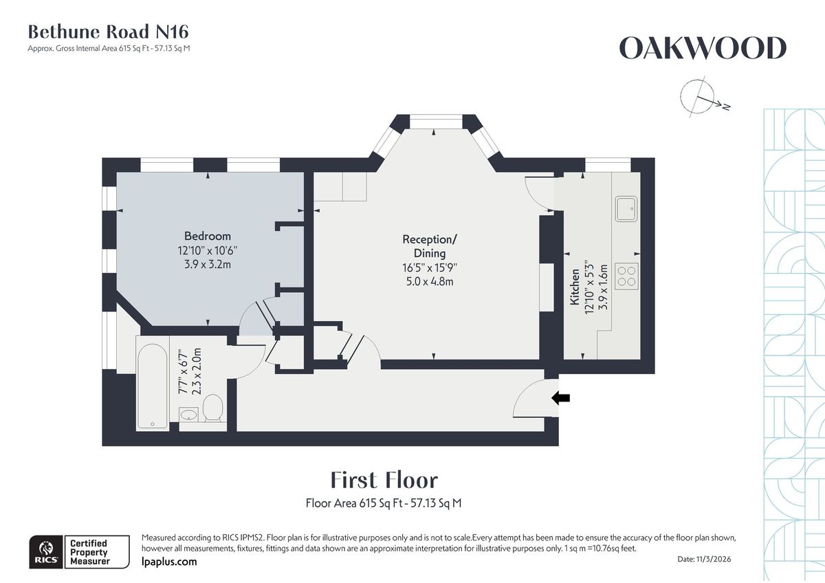 Квартира в Лондоне, Великобритания, 57 м² - фото 17