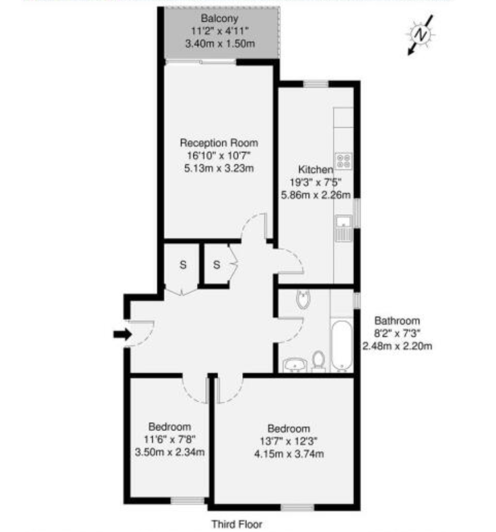 Квартира в Лондоне, Великобритания, 71 м² - фото 17
