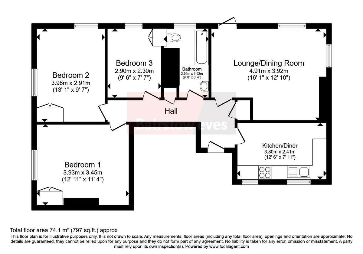 Квартира в Лондоне, Великобритания, 74 м² - фото 18