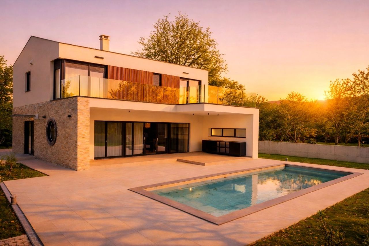 Вилла в Рабаце, Хорватия, 218 м² - фото 1