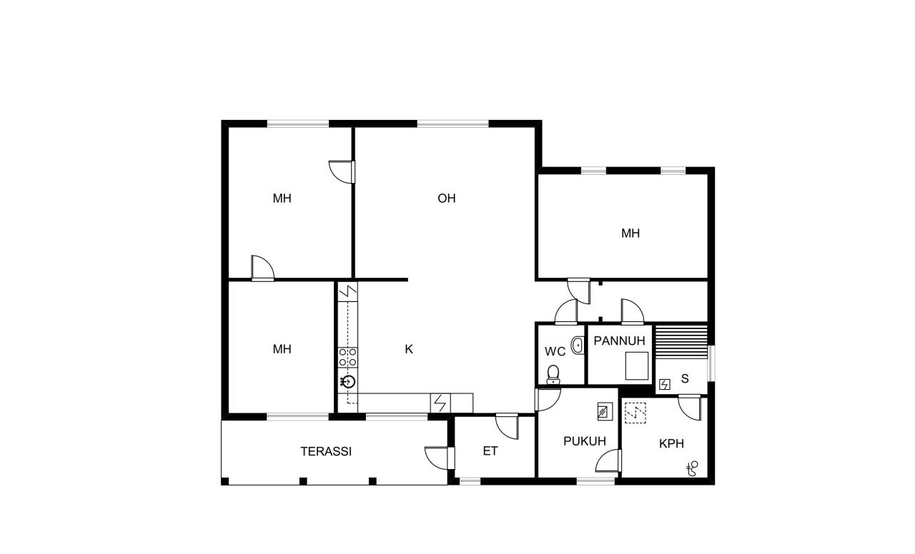 Дом в Оулу, Финляндия, 80 м² - фото 2