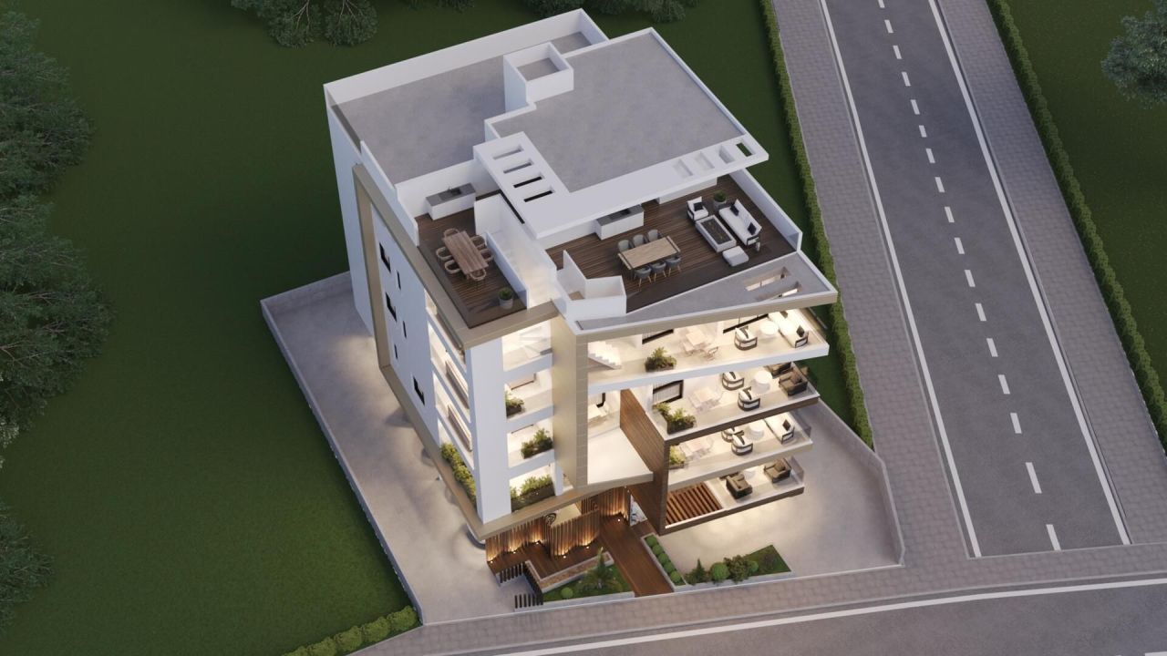 Апартаменты в Ларнаке, Кипр, 152 м² - фото 2