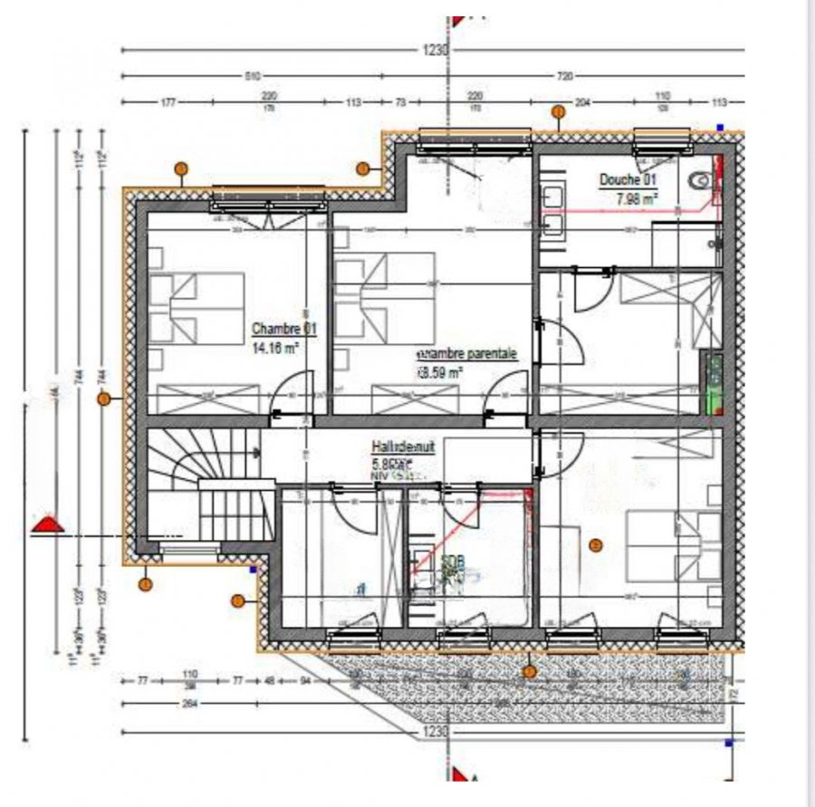 Квартира в Дикирхе, Люксембург, 137 м² - фото 3