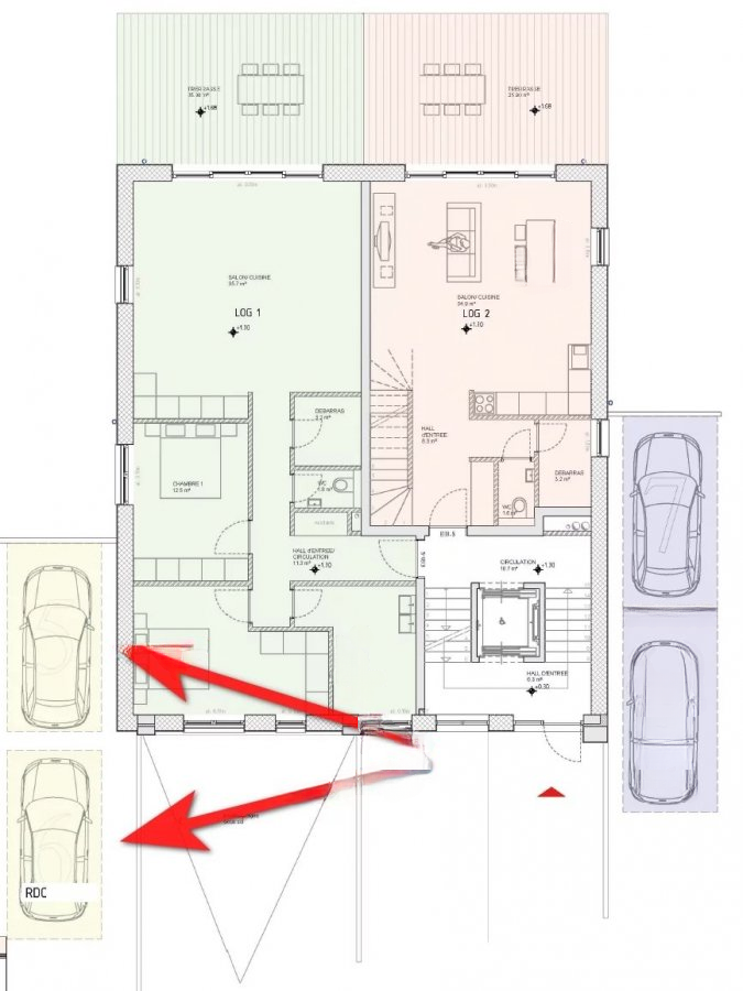 Квартира в Люксембурге, Люксембург, 78 м² - фото 3