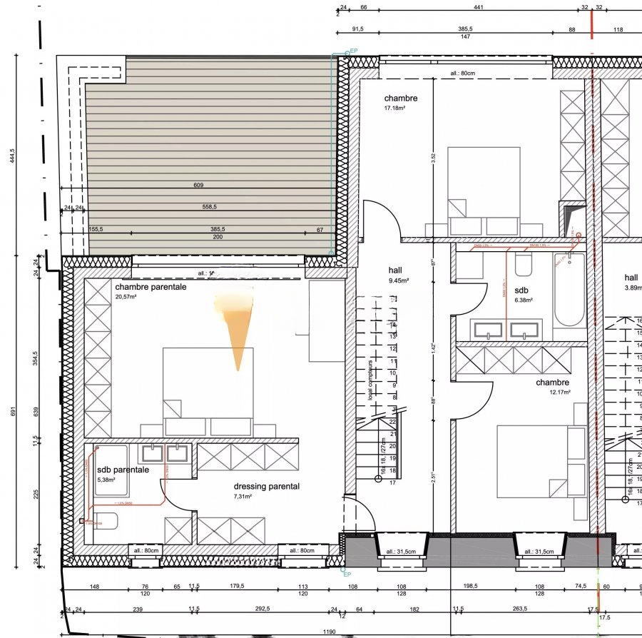 Квартира в Дикирхе, Люксембург, 161 м² - фото 4