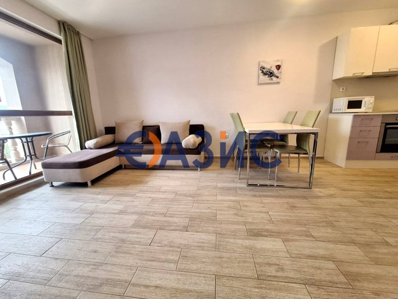 Апартаменты на Солнечном берегу, Болгария, 57.1 м² - фото 5