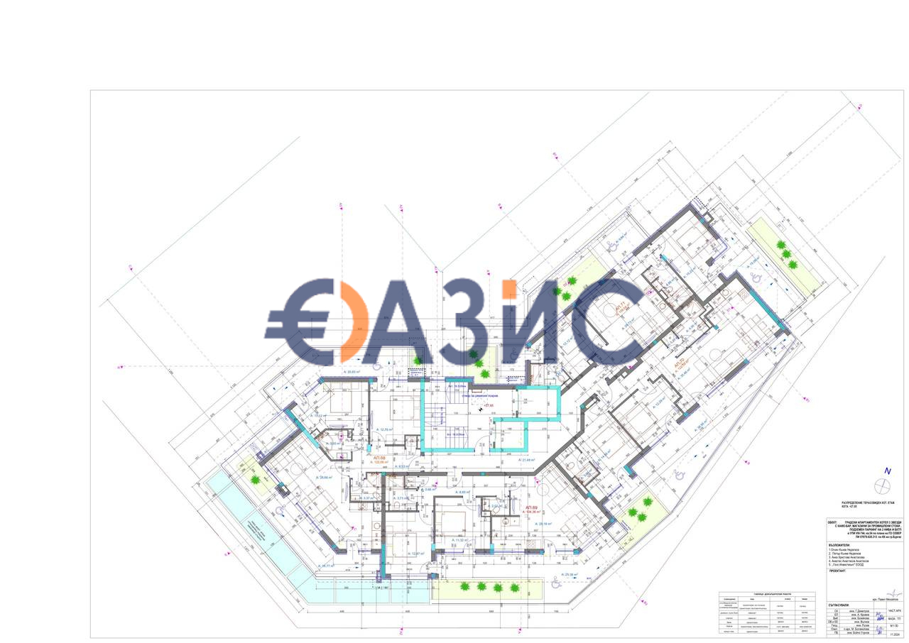 Апартаменты в Бургасе, Болгария, 114.3 м² - фото 12