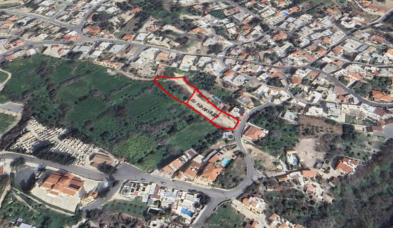 Земля в Пафосе, Кипр, 2 602 м² - фото 2