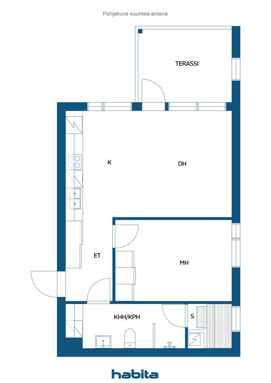 Квартира в Вантаа, Финляндия, 49 м² - фото 2