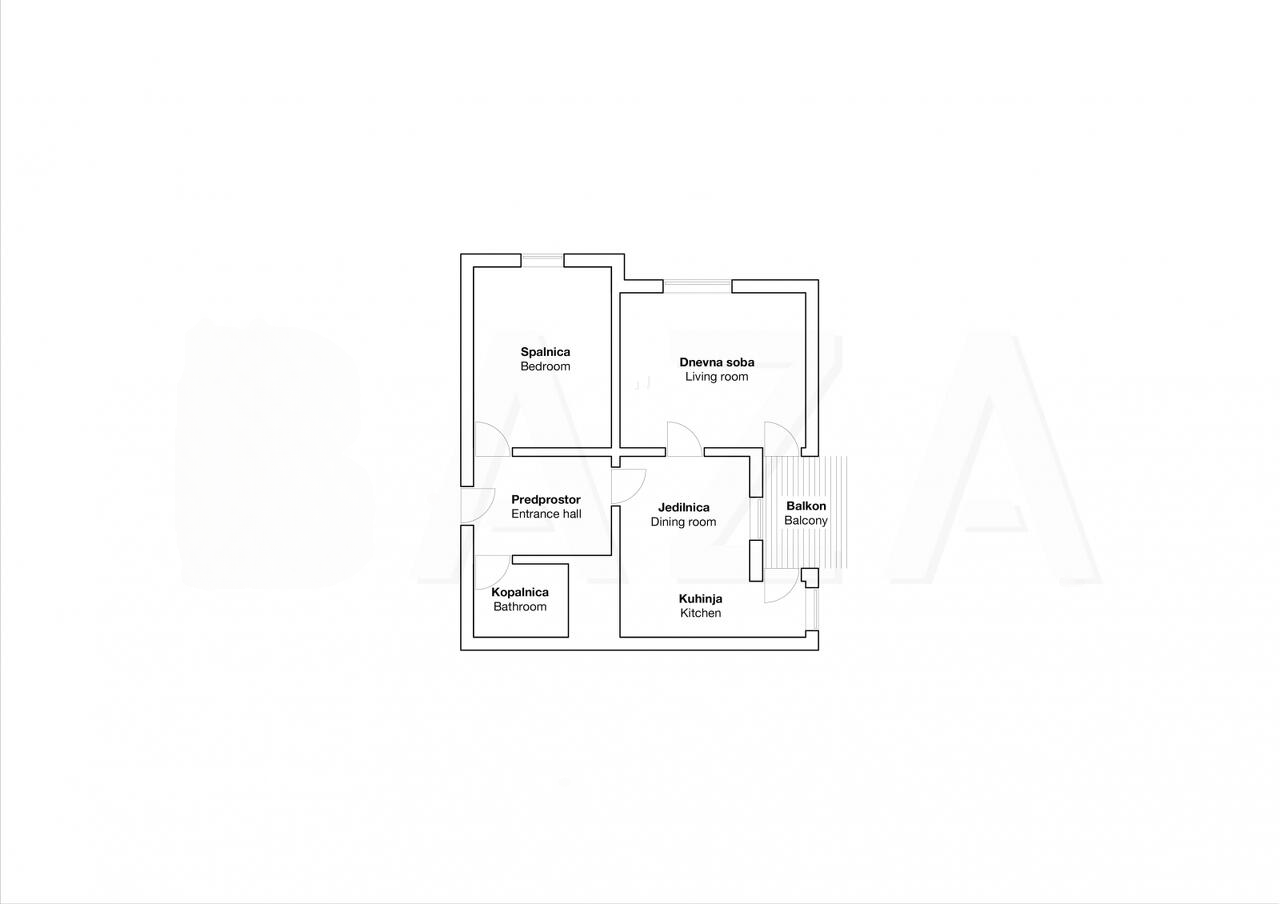 Квартира в Любляне, Словения, 61 м² - фото 7