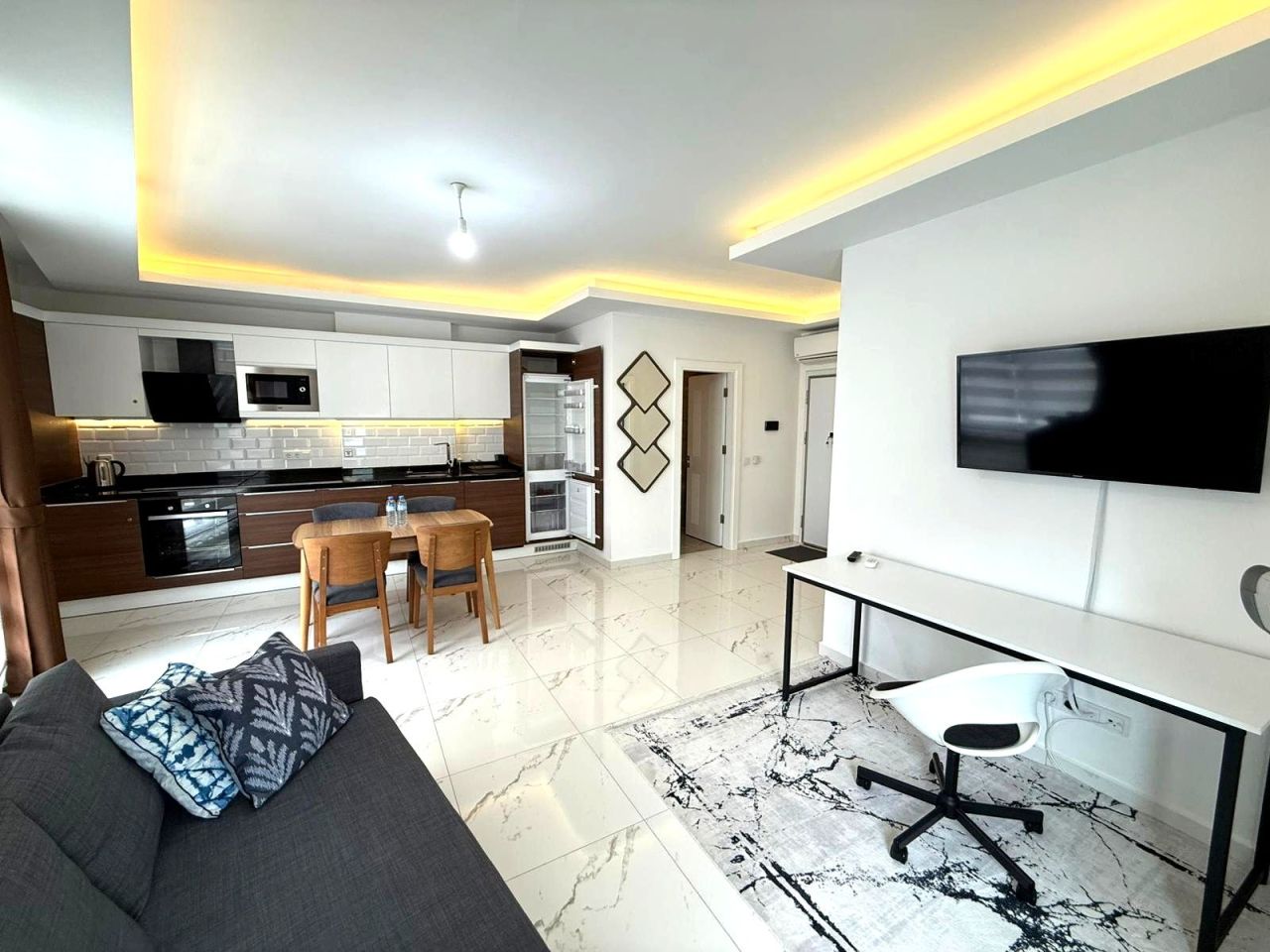 Квартира в Алании, Турция, 60 м² - фото 5