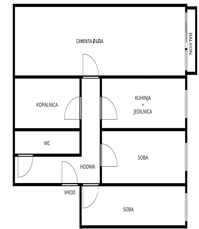 Квартира в Любляне, Словения, 76 м² - фото 12