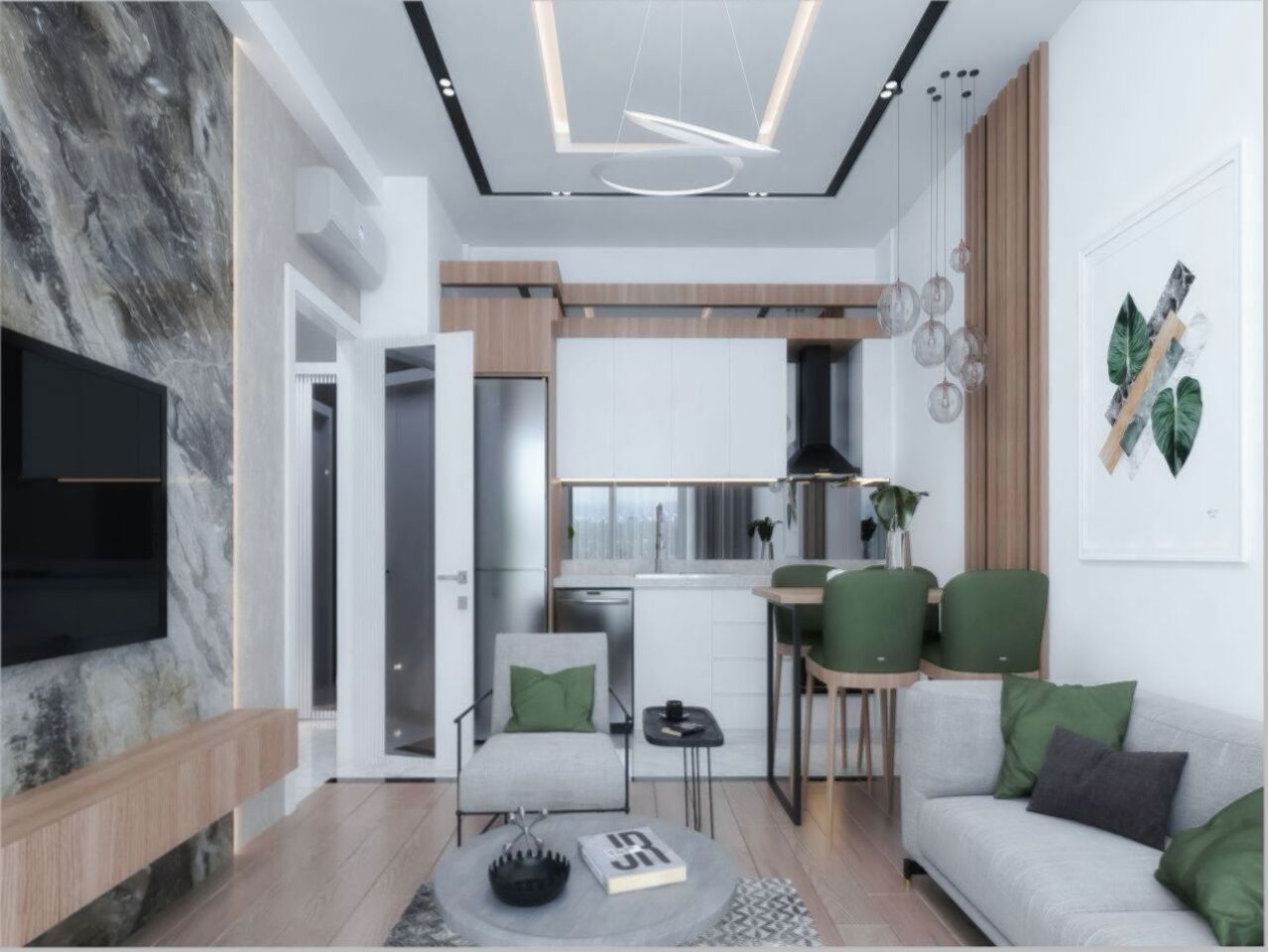 Квартира в Анталии, Турция, 72 м² - фото 1