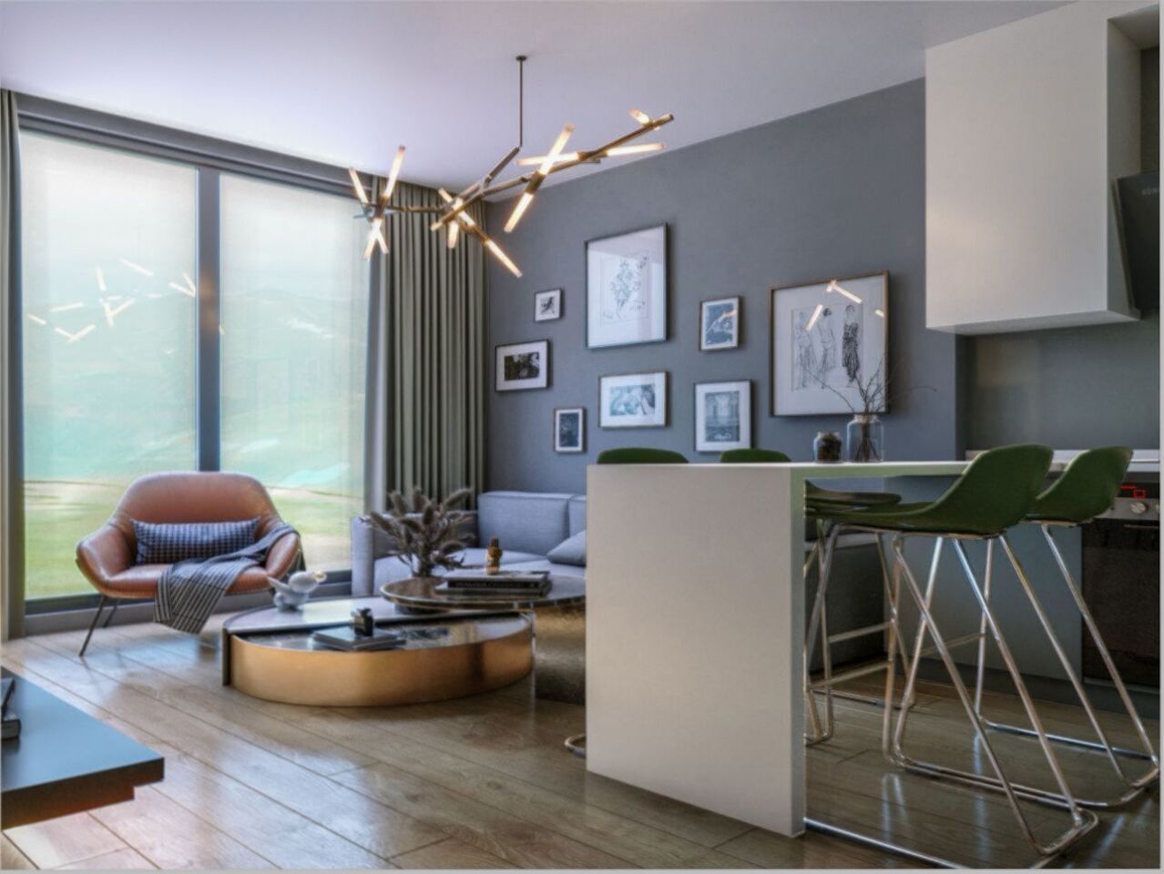 Квартира в Анталии, Турция, 68 м² - фото 1