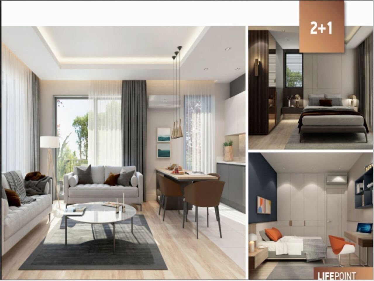 Квартира в Анталии, Турция, 90 м² - фото 1