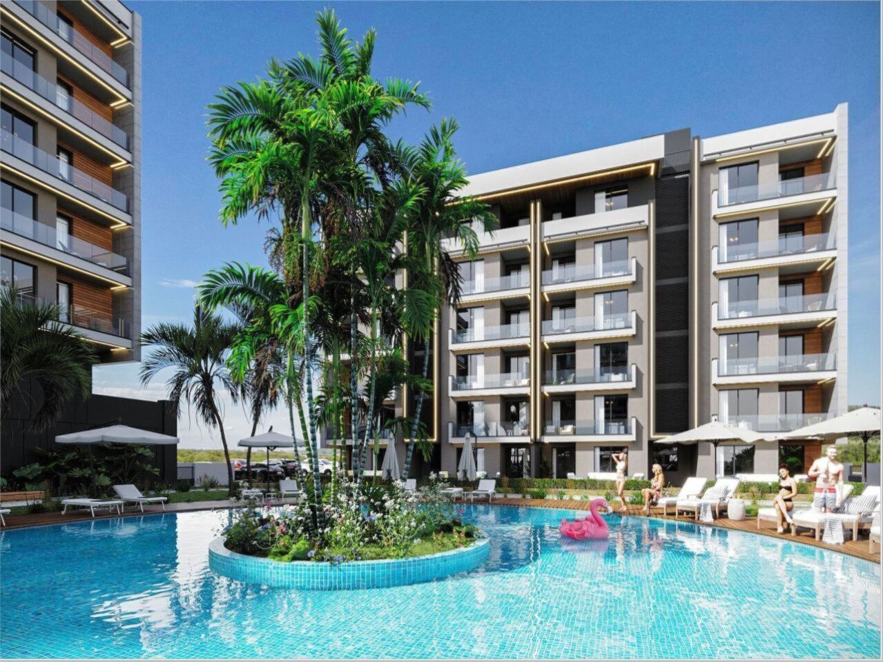 Квартира в Анталии, Турция, 58 м² - фото 2