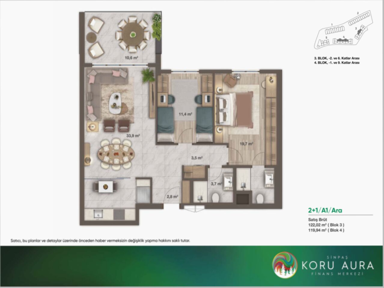 Квартира в Стамбуле, Турция, 102 м² - фото 2