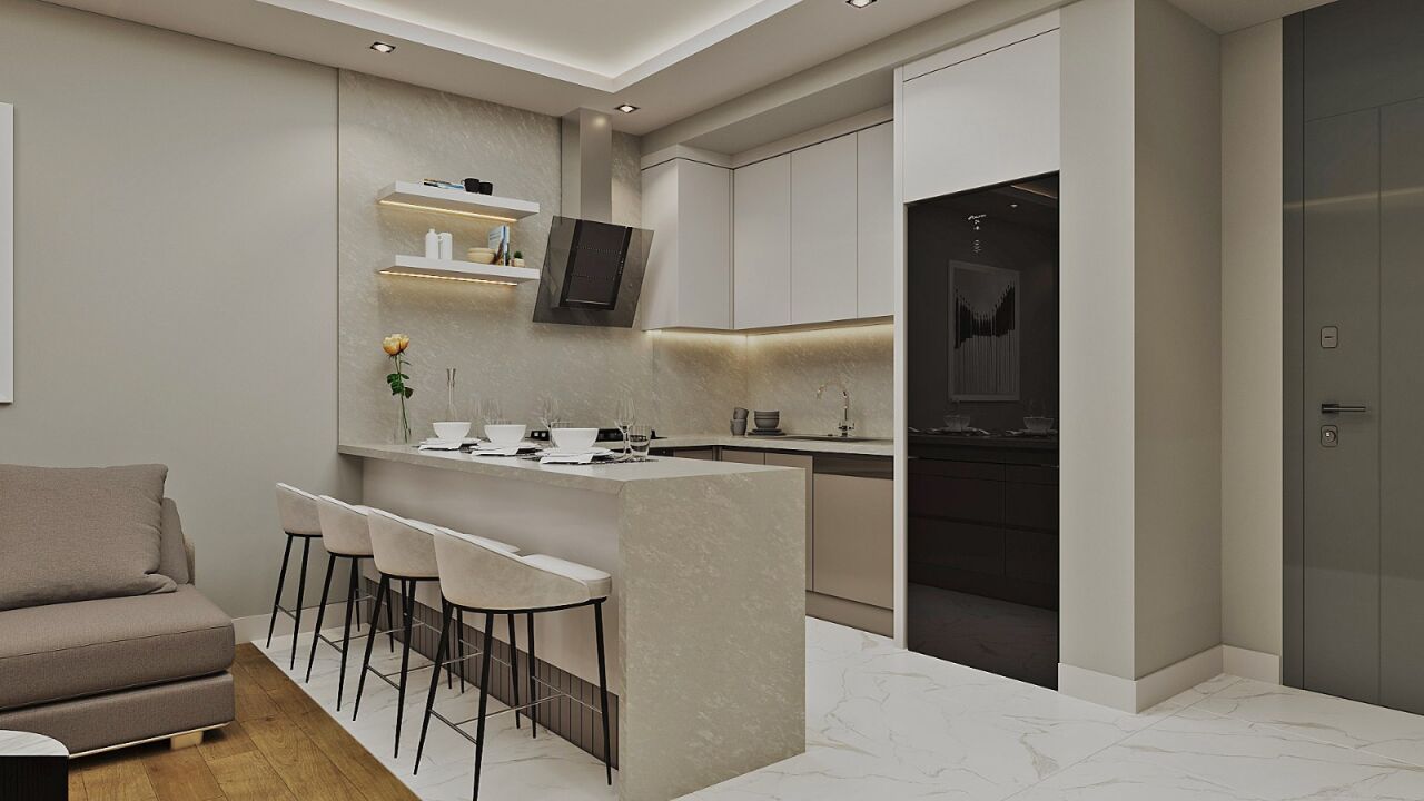 Квартира в Анталии, Турция, 55 м² - фото 2