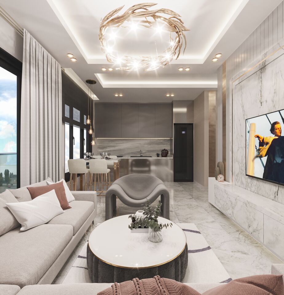 Квартира в Анталии, Турция, 56 м² - фото 2