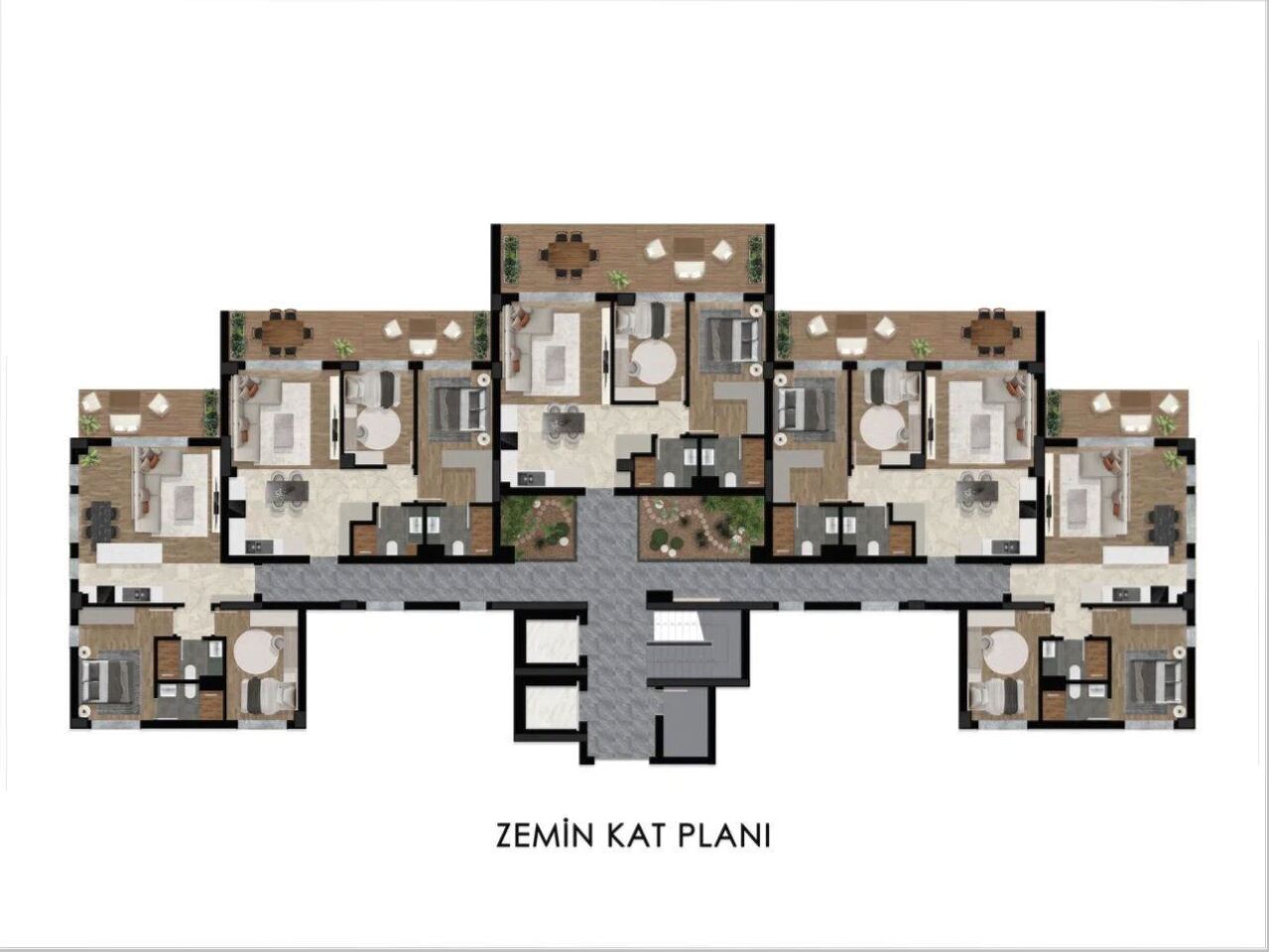 Квартира в Анталии, Турция, 100 м² - фото 4