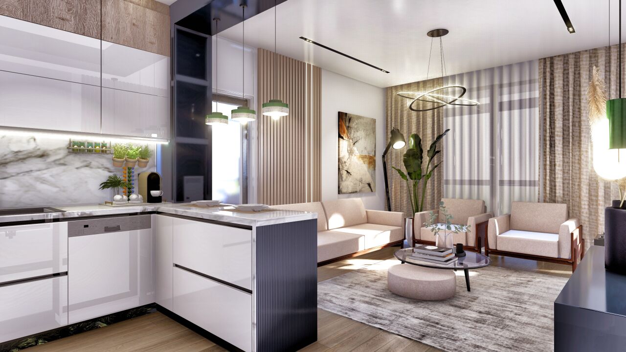 Квартира в Анталии, Турция, 42 м² - фото 4