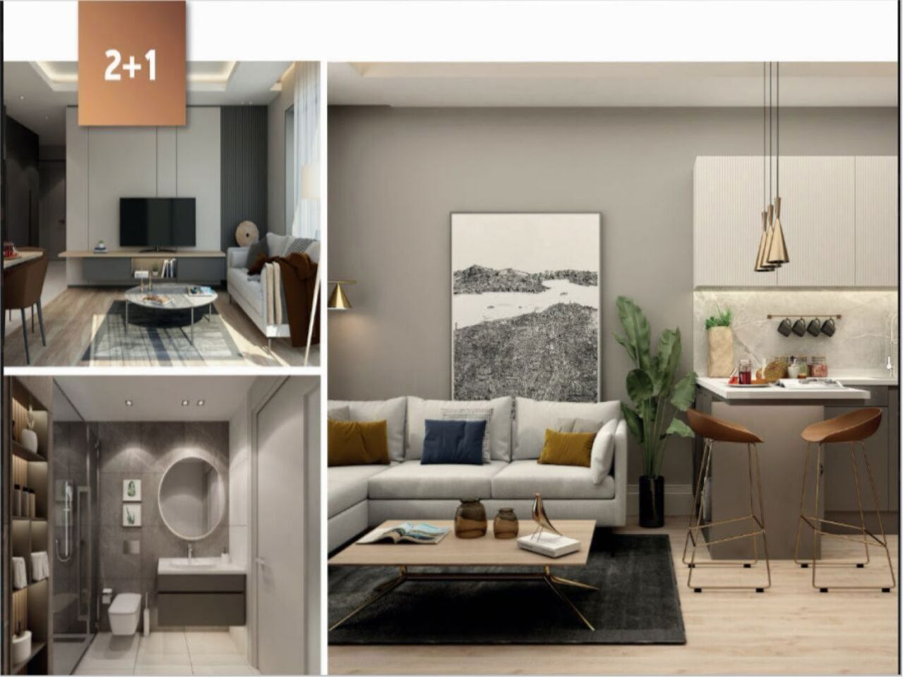 Квартира в Анталии, Турция, 90 м² - фото 4