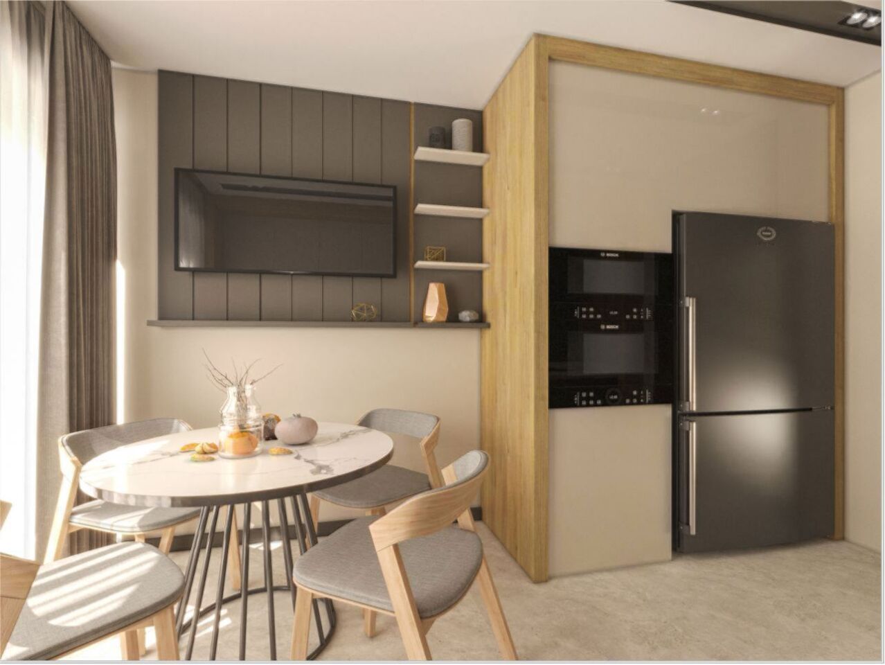 Квартира в Анталии, Турция, 46 м² - фото 4