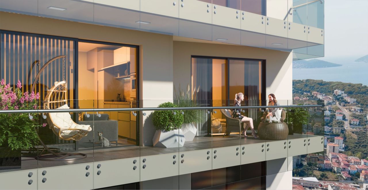 Квартира в Стамбуле, Турция, 47 м² - фото 4