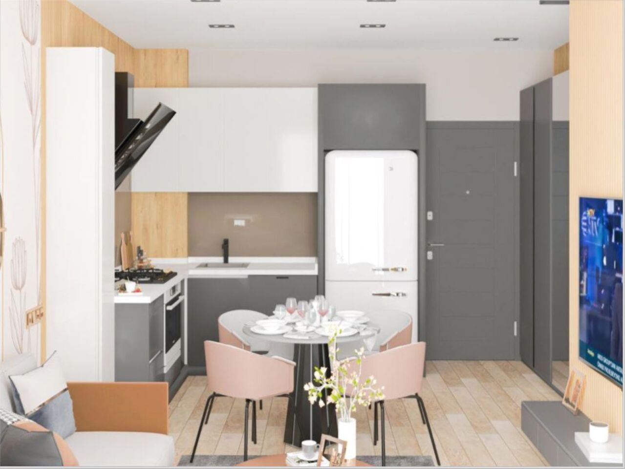 Квартира в Анталии, Турция, 37 м² - фото 4