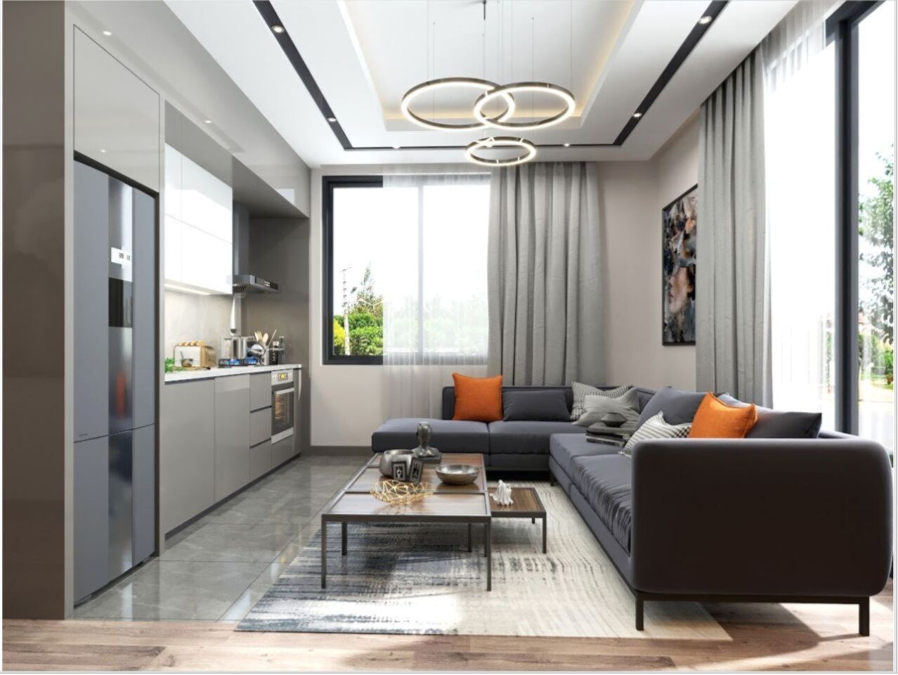 Квартира в Анталии, Турция, 55 м² - фото 5