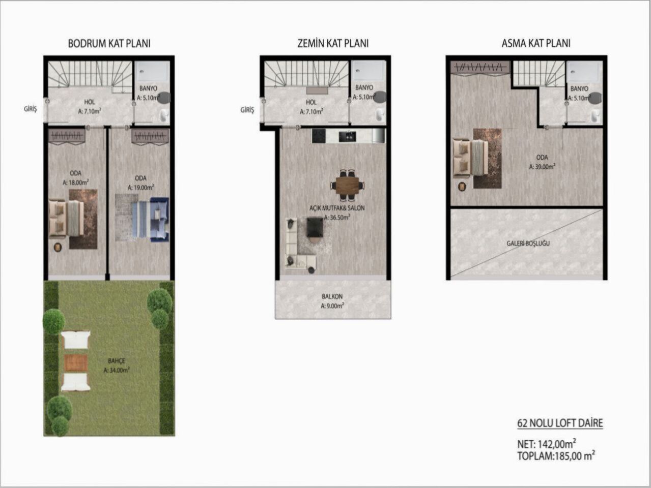 Квартира в Анталии, Турция, 42 м² - фото 6