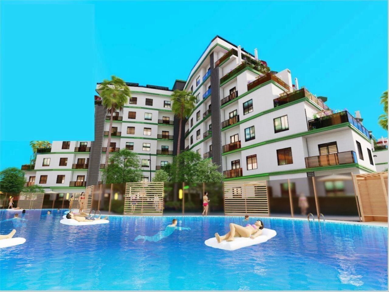 Квартира в Анталии, Турция, 51 м² - фото 6