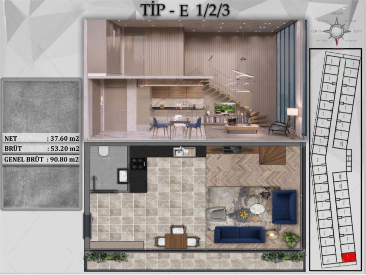 Квартира в Стамбуле, Турция, 88 м² - фото 7