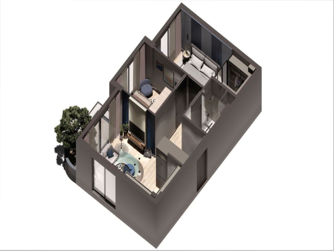 Квартира в Анталии, Турция, 110 м² - фото 8