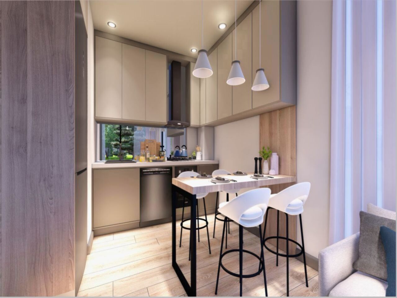 Квартира в Анталии, Турция, 45 м² - фото 8