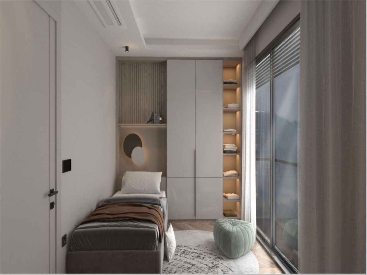 Квартира в Анталии, Турция, 88 м² - фото 9