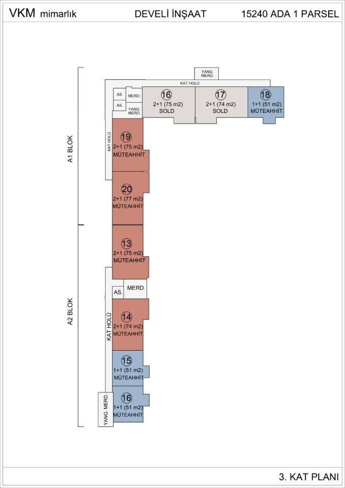 Квартира в Анталии, Турция, 55 м² - фото 9