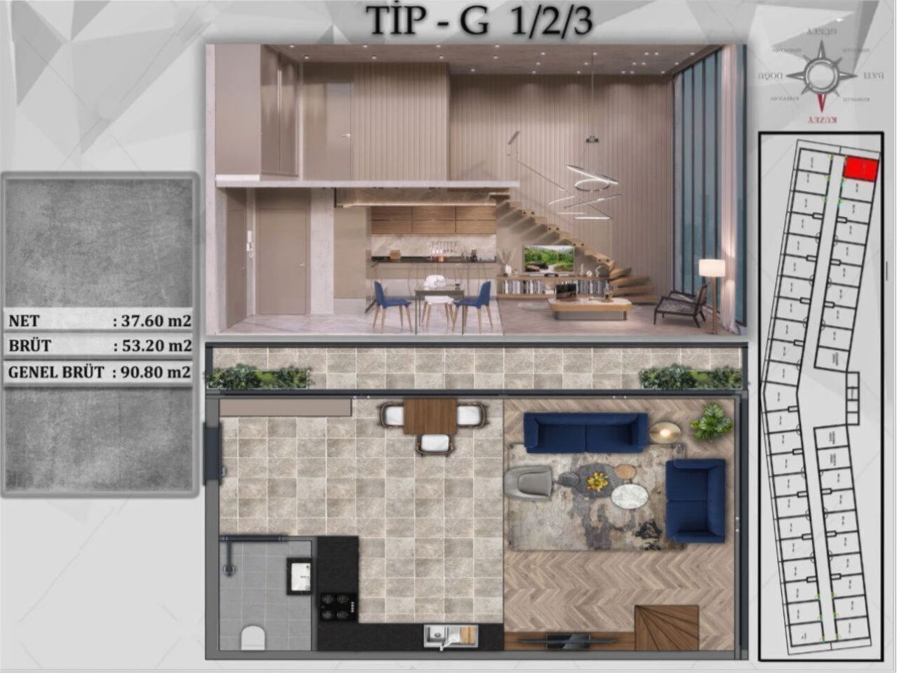 Квартира в Стамбуле, Турция, 88 м² - фото 9