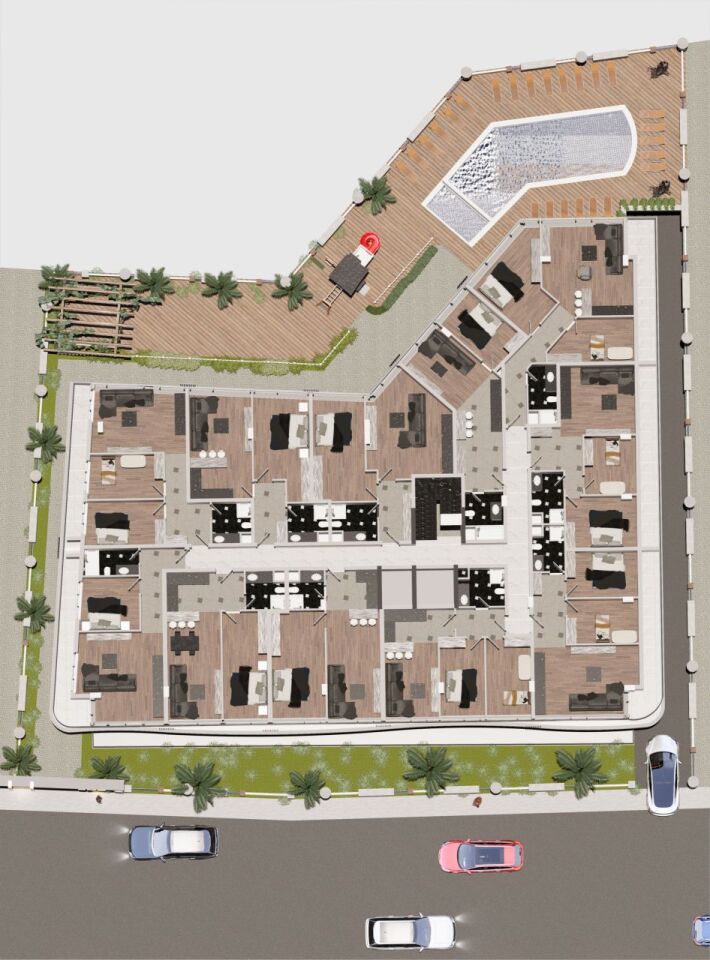 Квартира в Анталии, Турция, 48 м² - фото 9