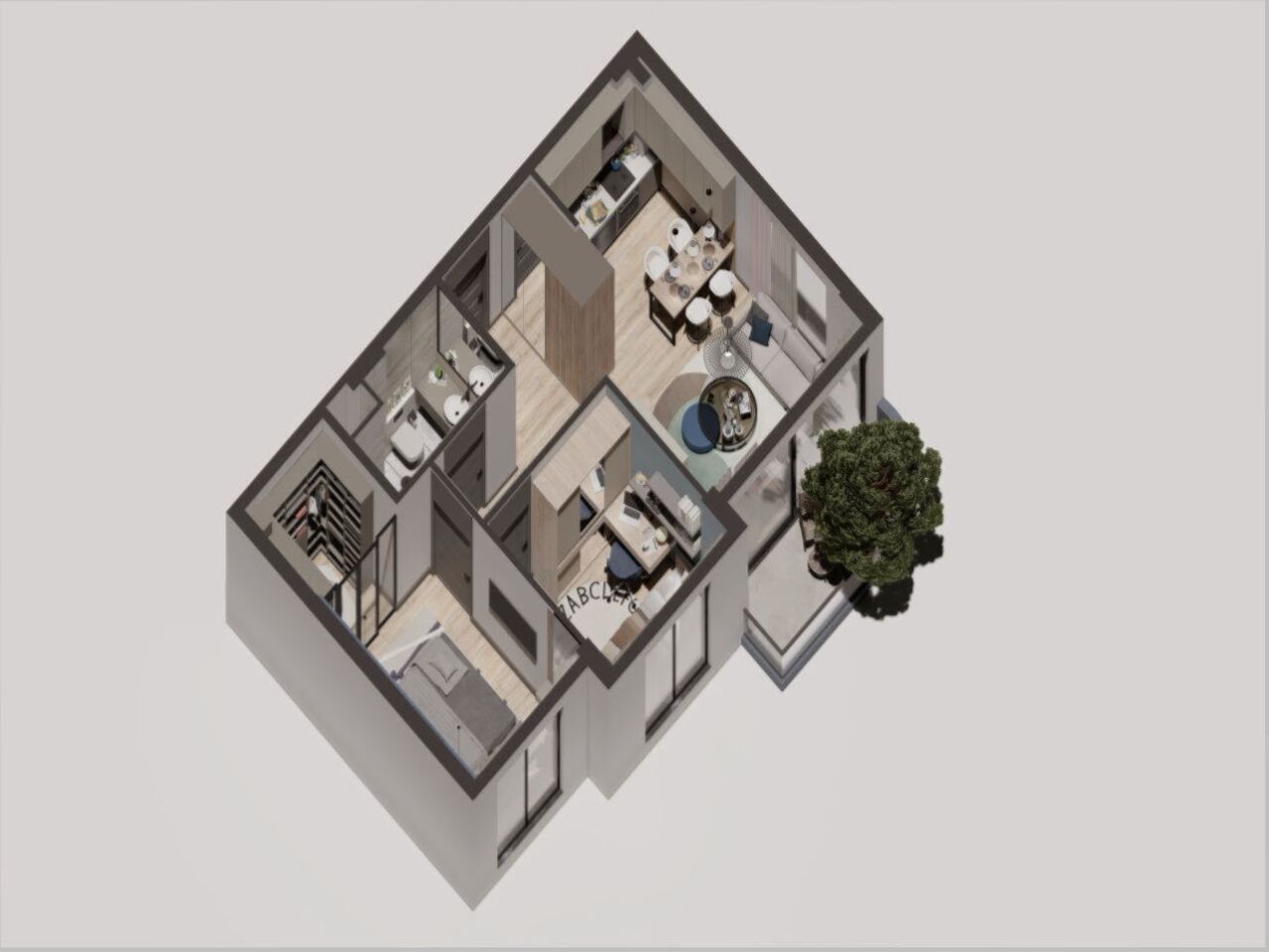 Квартира в Анталии, Турция, 45 м² - фото 10