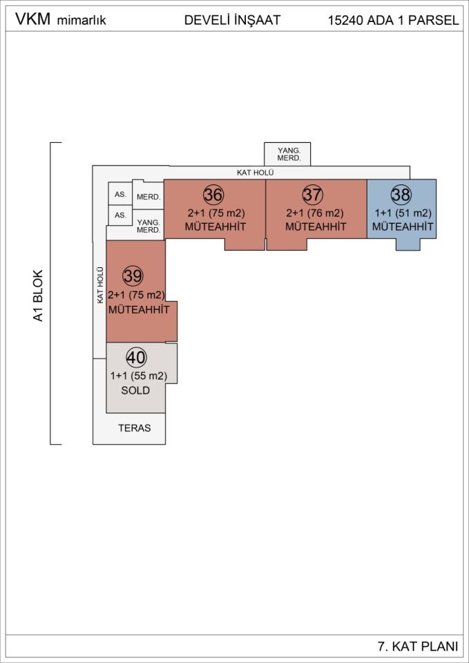 Квартира в Анталии, Турция, 55 м² - фото 10