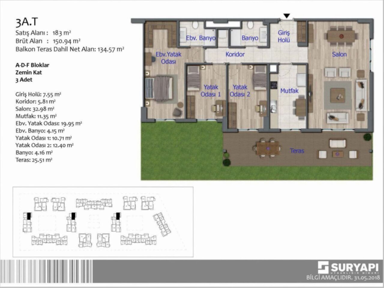 Квартира в Анталии, Турция, 140 м² - фото 12