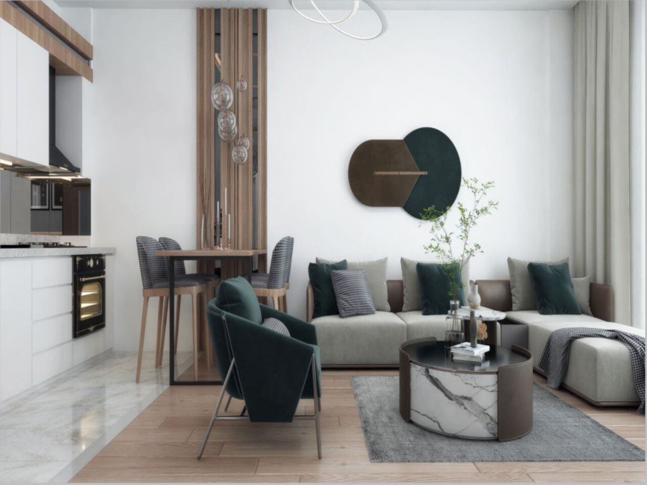 Квартира в Анталии, Турция, 72 м² - фото 12