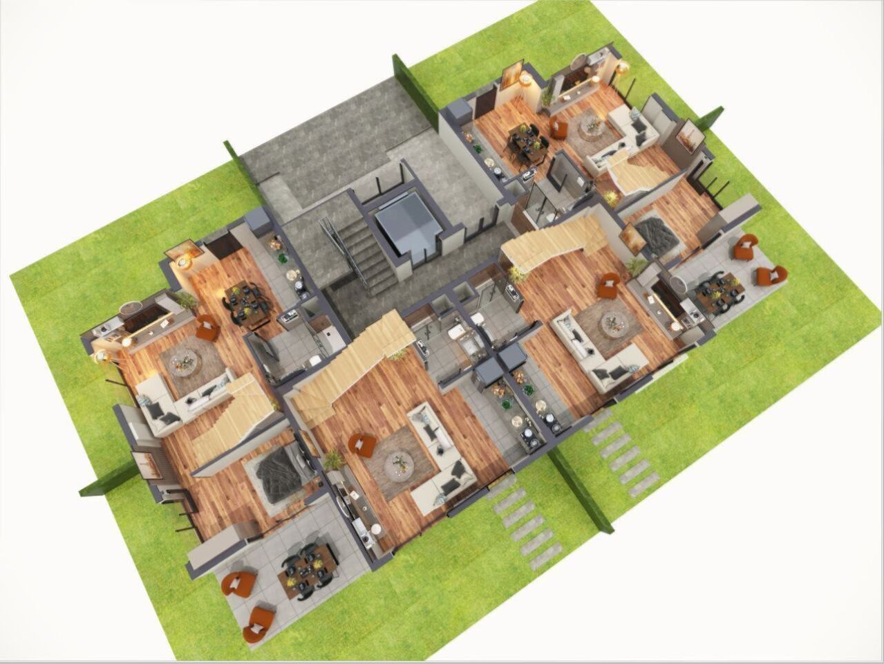 Квартира в Анталии, Турция, 60 м² - фото 12