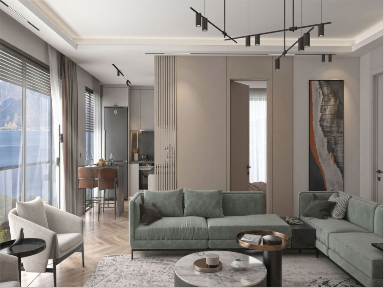 Квартира в Анталии, Турция, 88 м² - фото 13