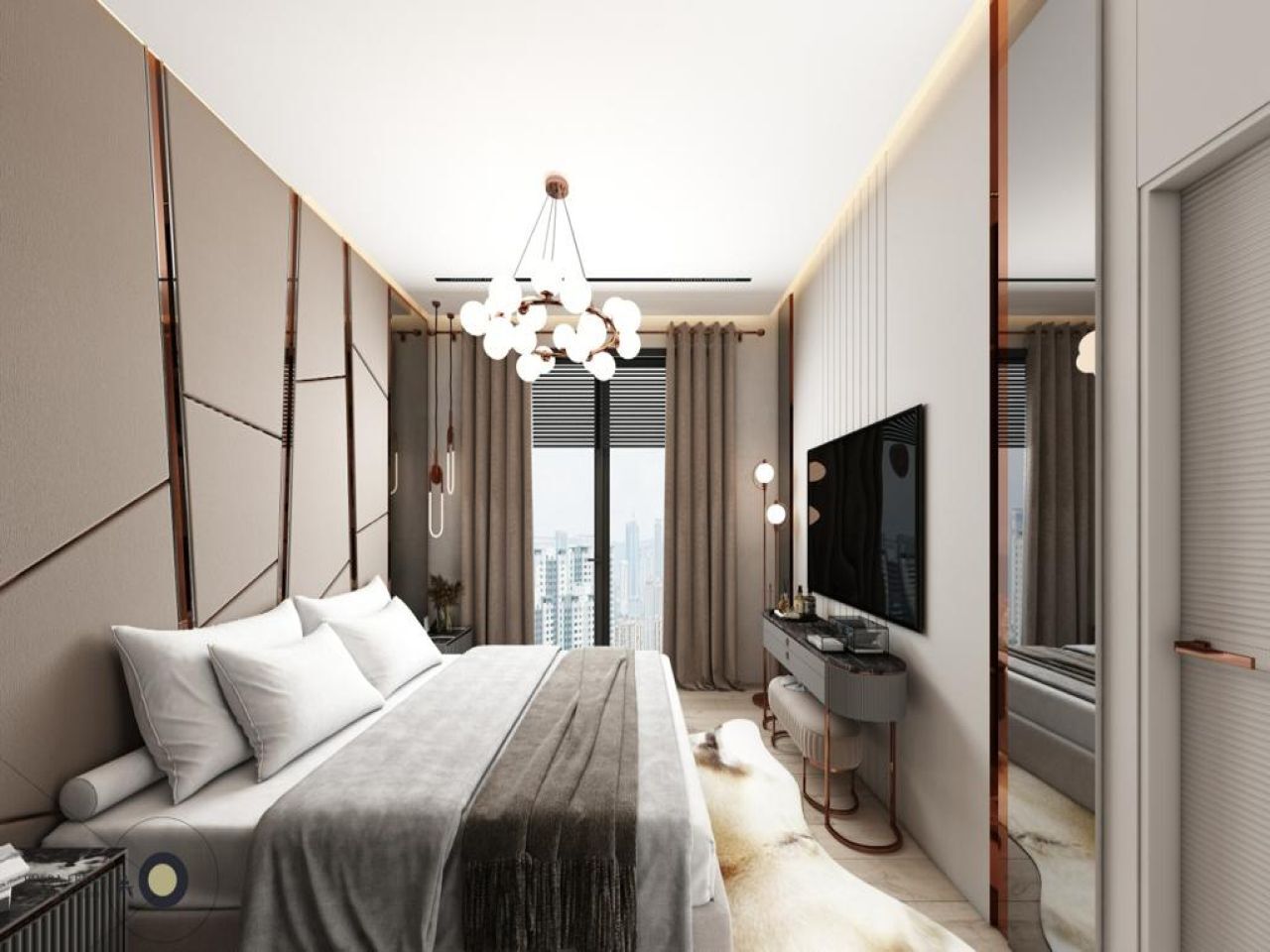 Квартира в Анталии, Турция, 47 м² - фото 13