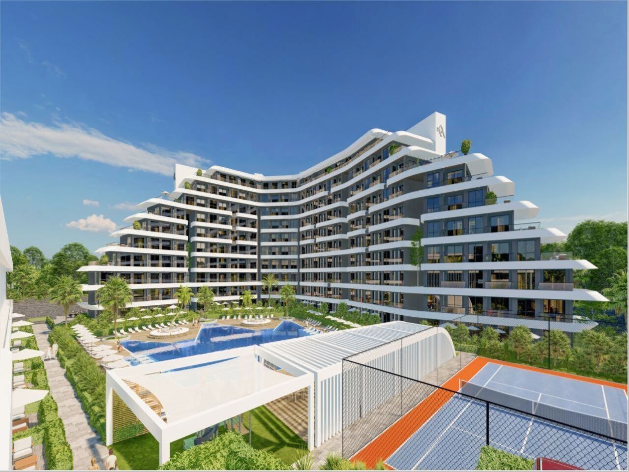 Квартира в Анталии, Турция, 50 м² - фото 13