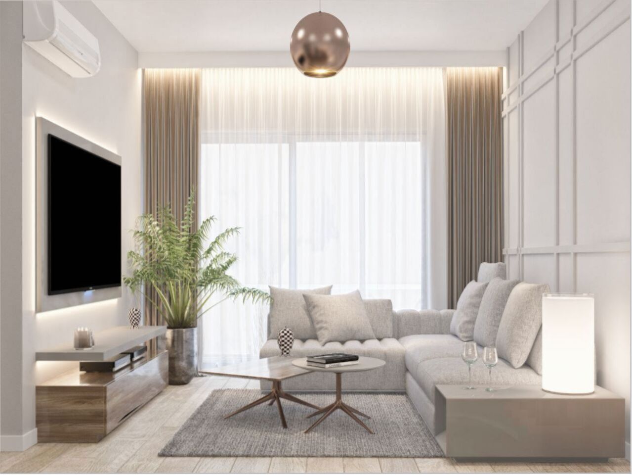 Квартира в Анталии, Турция, 67 м² - фото 13