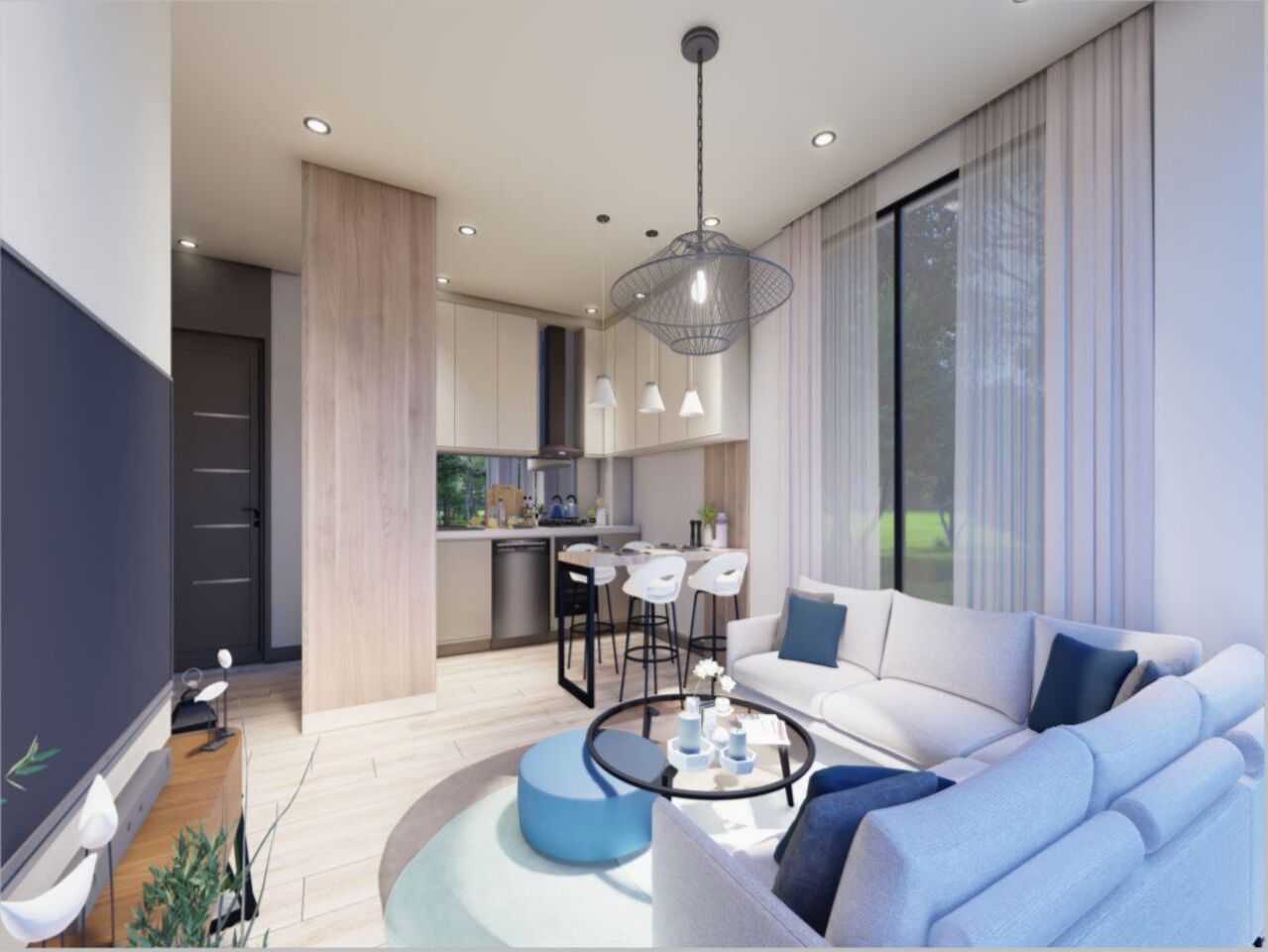 Квартира в Анталии, Турция, 45 м² - фото 13