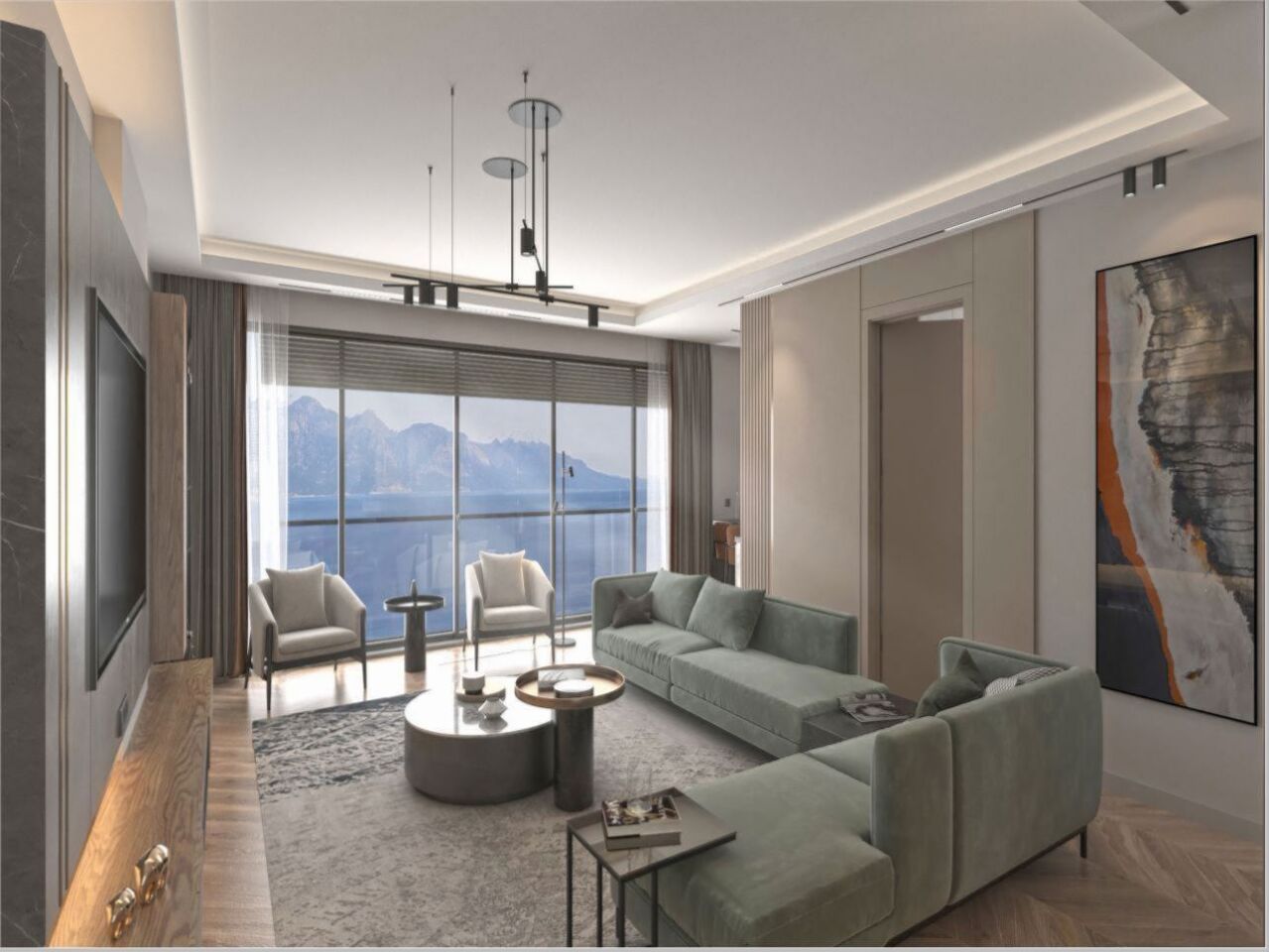 Квартира в Анталии, Турция, 88 м² - фото 14